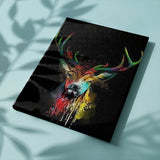 Schilderen op Nummer Kleurrijk Hert