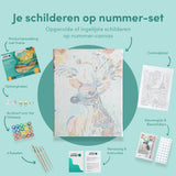 Schilderen op Nummer Hert