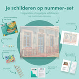 Schilderen op Nummer Huisjes in Griekenland