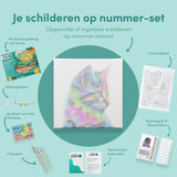 Schilderen op Nummer Kitten