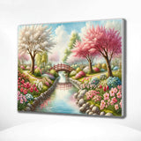 Schilderen op Nummer Kleurrijk Park vol Magie