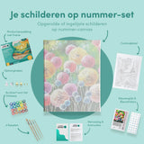 Schilderen op Nummer Kleurrijke Paardenbloemen