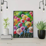 Schilderen op Nummer Kleurrijke Paardenbloemen