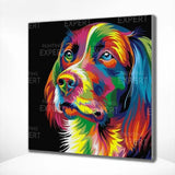 Schilderen op Nummer Labrador