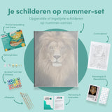 Schilderen op Nummer Leeuw