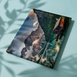 Schilderen op Nummer Meer in Italië