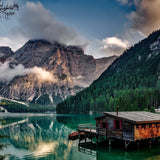 Schilderen op Nummer Meer in Italië