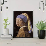 Schilderen op Nummer Meisje met de Parel