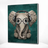 Schilderen op Nummer Olifant