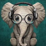 Schilderen op Nummer Olifant