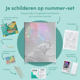 Schilderen op Nummer Olifant