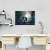 Schilderen op Nummer Olifant in het Bos