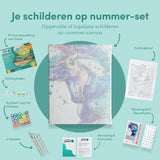 Schilderen op Nummer Paard