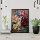 Schilderen op Nummer Portret Bloemen