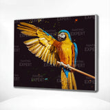Schilderen op Nummer Prachtige Papegaai