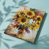 Schilderen op Nummer Prachtige Zonnebloemen