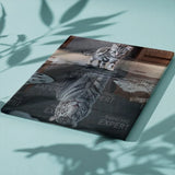 Schilderen op Nummer Spiegelende Tijger in het Water