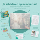 Schilderen op Nummer Steegje