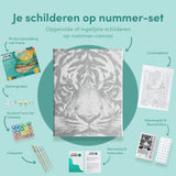 Schilderen op Nummer Tijger