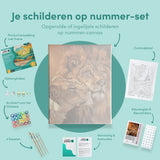 Schilderen op Nummer Verliefde Leeuwen