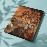 Schilderen op Nummer Verliefde Leeuwen