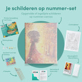 Schilderen op Nummer Vrouw Herfst