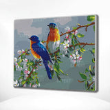 Schilderen op nummer 2 Vogels