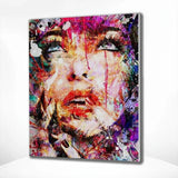 Schilderen op nummer Abstracte Vrouw