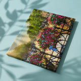 Schilderen op nummer Amsterdam Bloemetjes