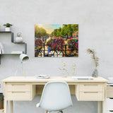 Schilderen op nummer Amsterdam Bloemetjes