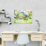 Schilderen op nummer Blauw Vogeltje