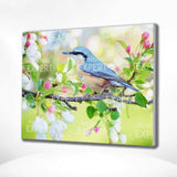 Schilderen op nummer Blauw Vogeltje