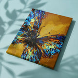 Schilderen op nummer Blauwe Vlinder