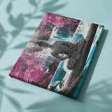 Schilderen op nummer Boeddha Roze Bloemetjes