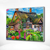 Schilderen op nummer Boerderij Huisje