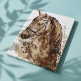 Schilderen op nummer Bruin Paard