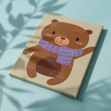 Schilderen op nummer Bruine Beer