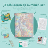 Schilderen op nummer Dansende Vrouw