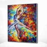 Schilderen op nummer Dansende Vrouw