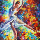 Schilderen op nummer Dansende Vrouw
