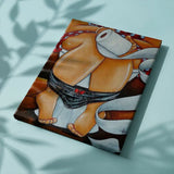 Schilderen op nummer Dikke Dames Toilet