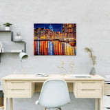 Schilderen op nummer Donkere Stad