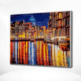 Schilderen op nummer Donkere Stad