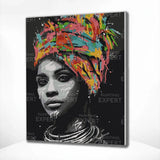 Schilderen op nummer Elegante Vrouw