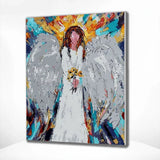 Schilderen op nummer Engel