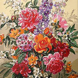 Schilderen op nummer Gekleurde Bloemen Boeket