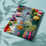 Schilderen op nummer Gekleurde Luchtballonnen