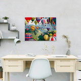 Schilderen op nummer Gekleurde Luchtballonnen