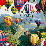 Schilderen op nummer Gekleurde Luchtballonnen