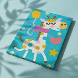 Schilderen op nummer Giraf met Ballon